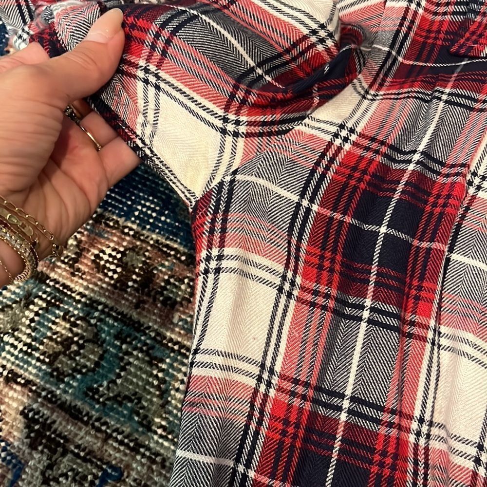 Rails Red Whiteandnavybuttondown - image 4